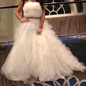 KikiRiki white skirt whiteFox bando